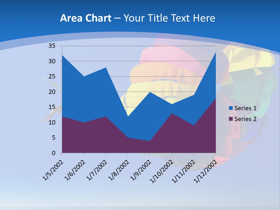 Active Action Beach PowerPoint Template