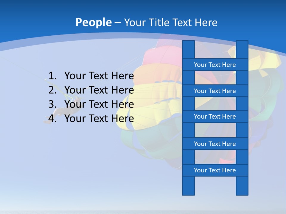 Active Action Beach PowerPoint Template