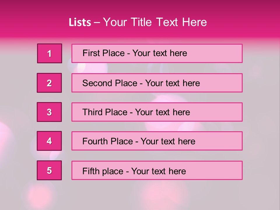 Focus Fun Abstract PowerPoint Template