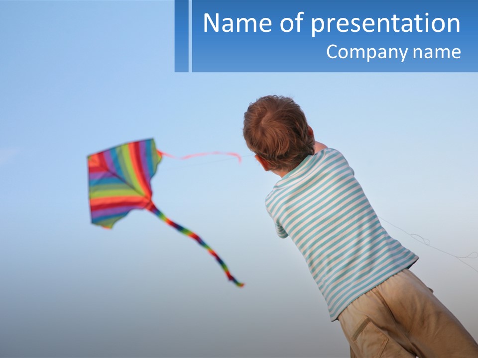 Game Child Air PowerPoint Template