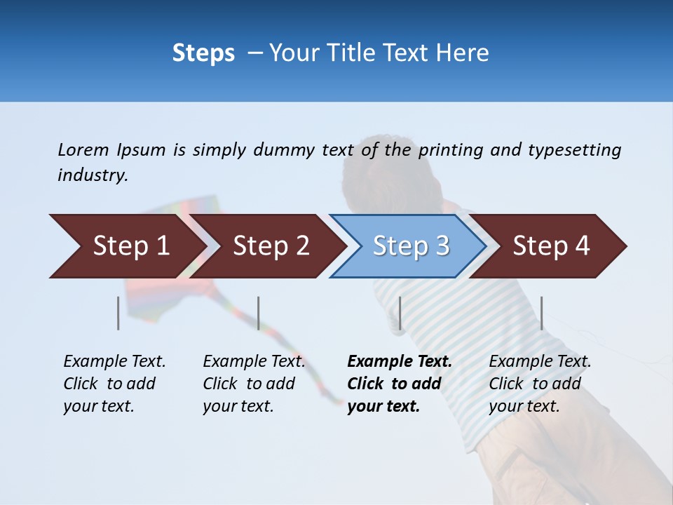 Game Child Air PowerPoint Template