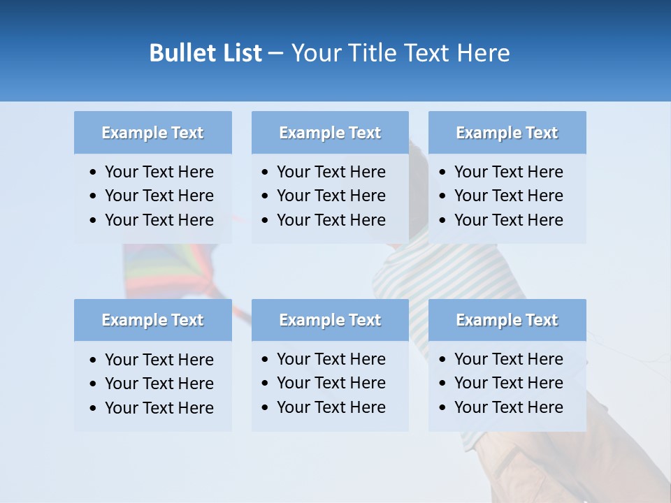 Game Child Air PowerPoint Template