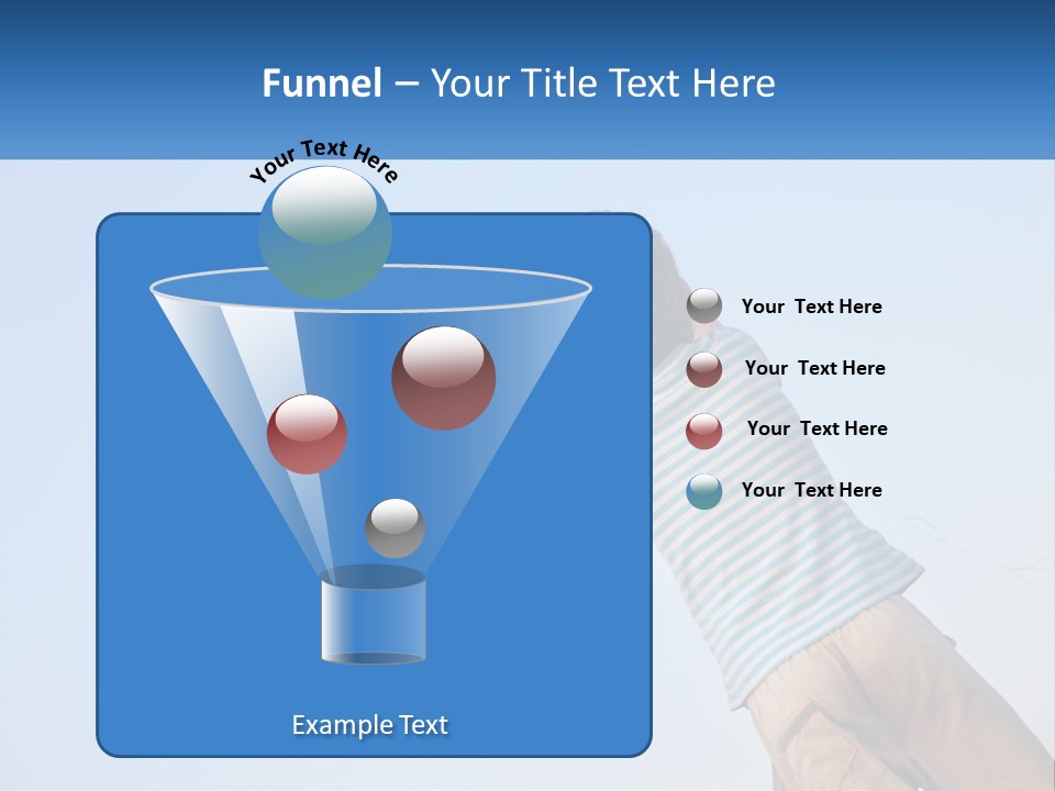 Game Child Air PowerPoint Template