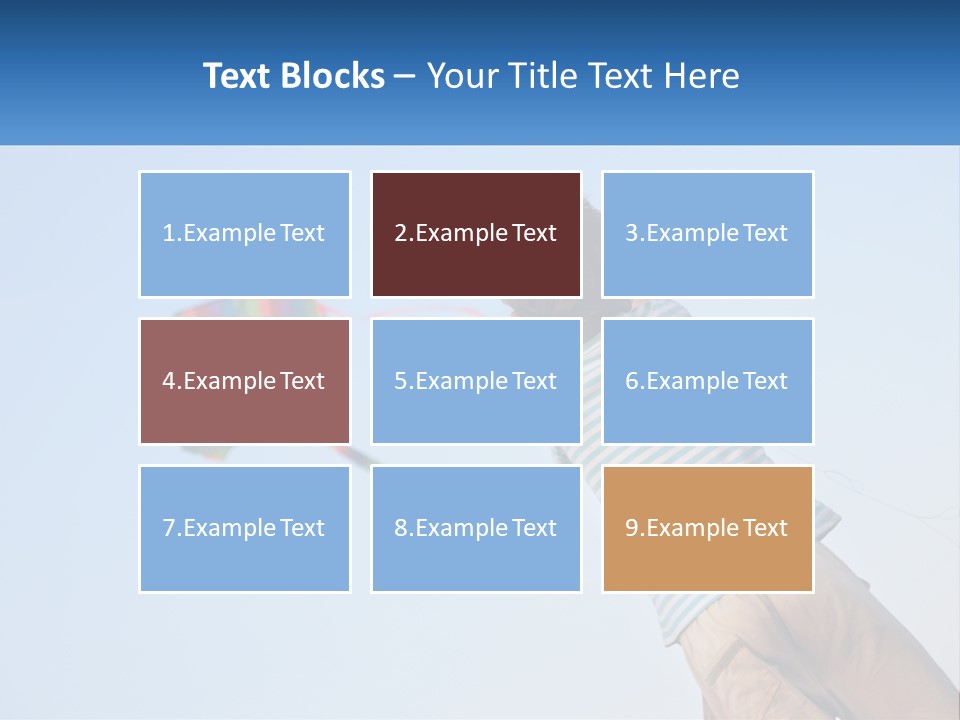 Game Child Air PowerPoint Template