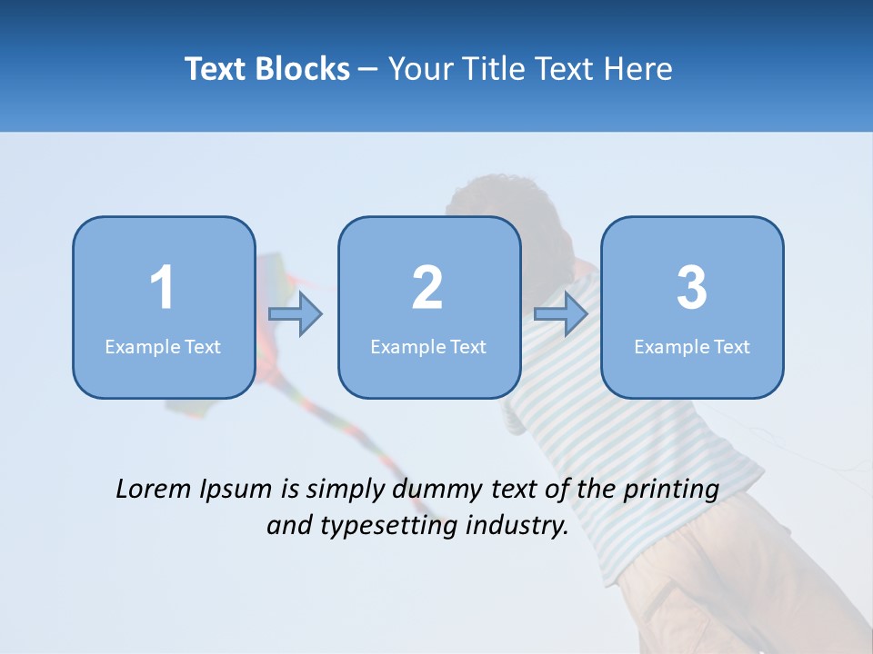 Game Child Air PowerPoint Template