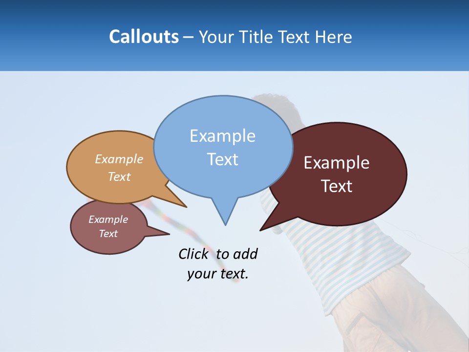 Game Child Air PowerPoint Template