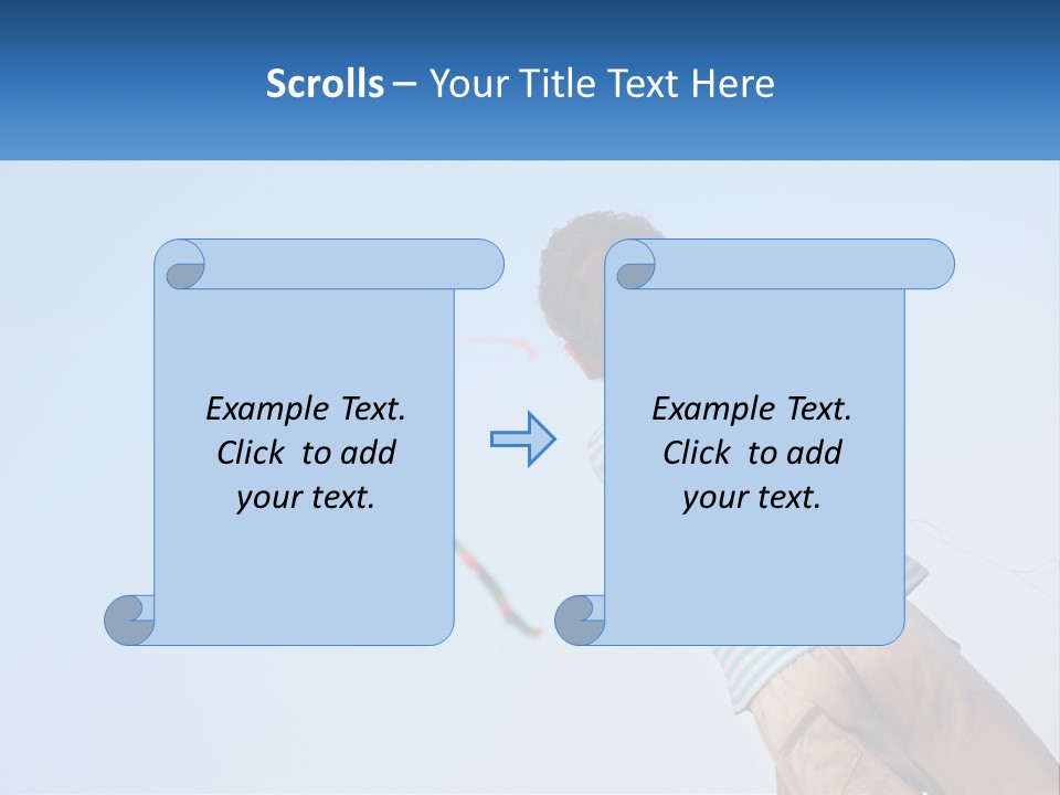 Game Child Air PowerPoint Template