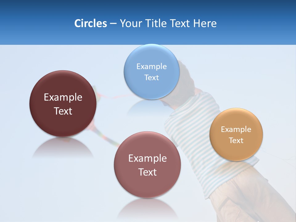 Game Child Air PowerPoint Template