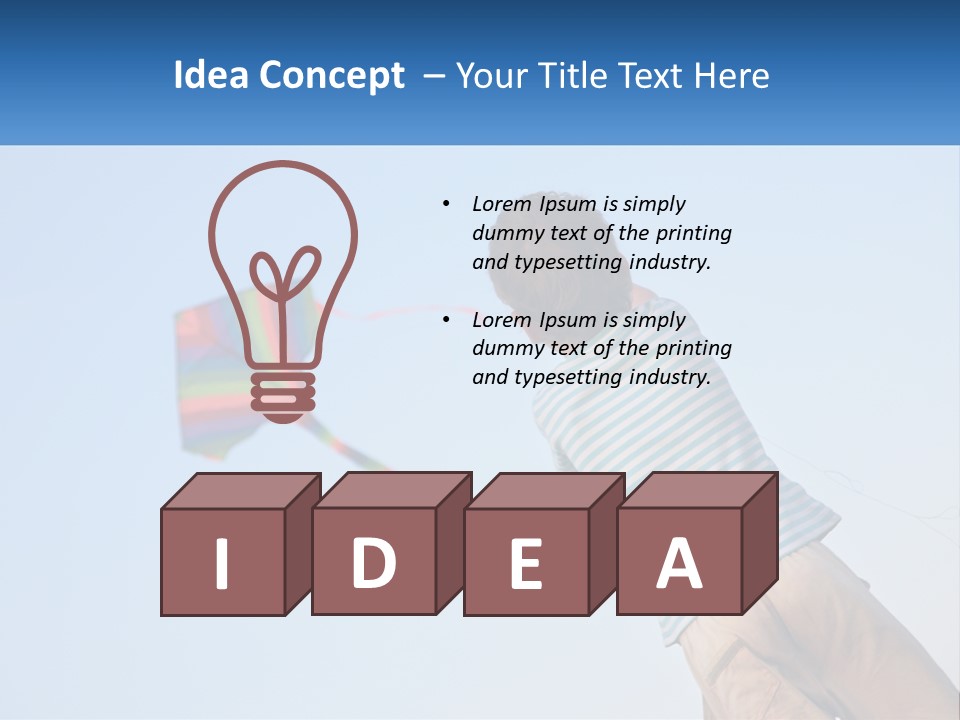 Game Child Air PowerPoint Template