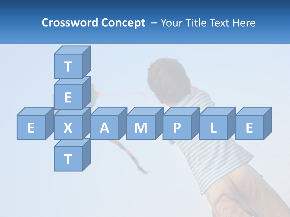 Game Child Air PowerPoint Template