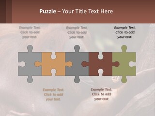 Orang Brown Motherhood PowerPoint Template
