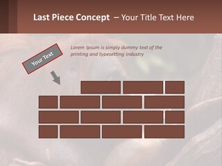 Orang Brown Motherhood PowerPoint Template