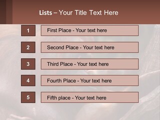 Orang Brown Motherhood PowerPoint Template