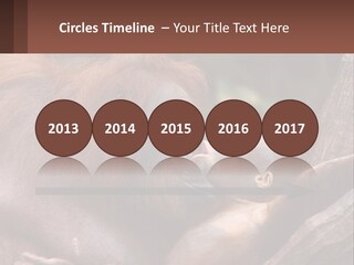 Orang Brown Motherhood PowerPoint Template