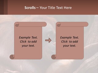 Orang Brown Motherhood PowerPoint Template