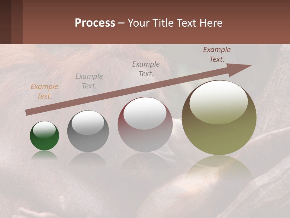 Orang Brown Motherhood PowerPoint Template