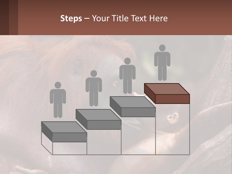 Orang Brown Motherhood PowerPoint Template