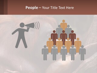 Orang Brown Motherhood PowerPoint Template