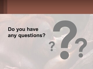 Orang Brown Motherhood PowerPoint Template