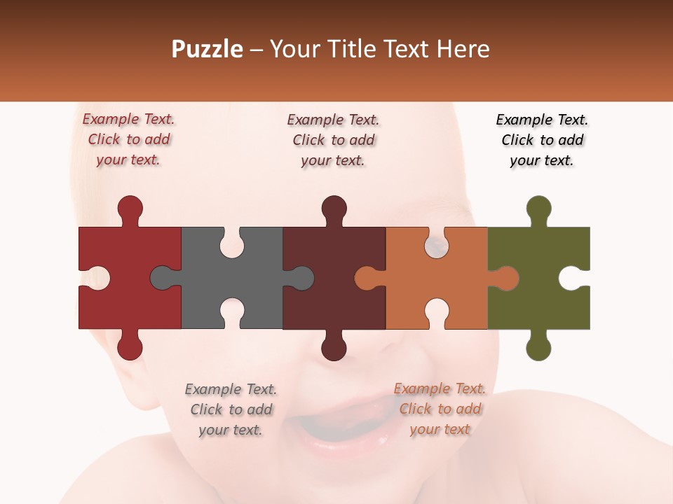 Infant Little Isolated PowerPoint Template