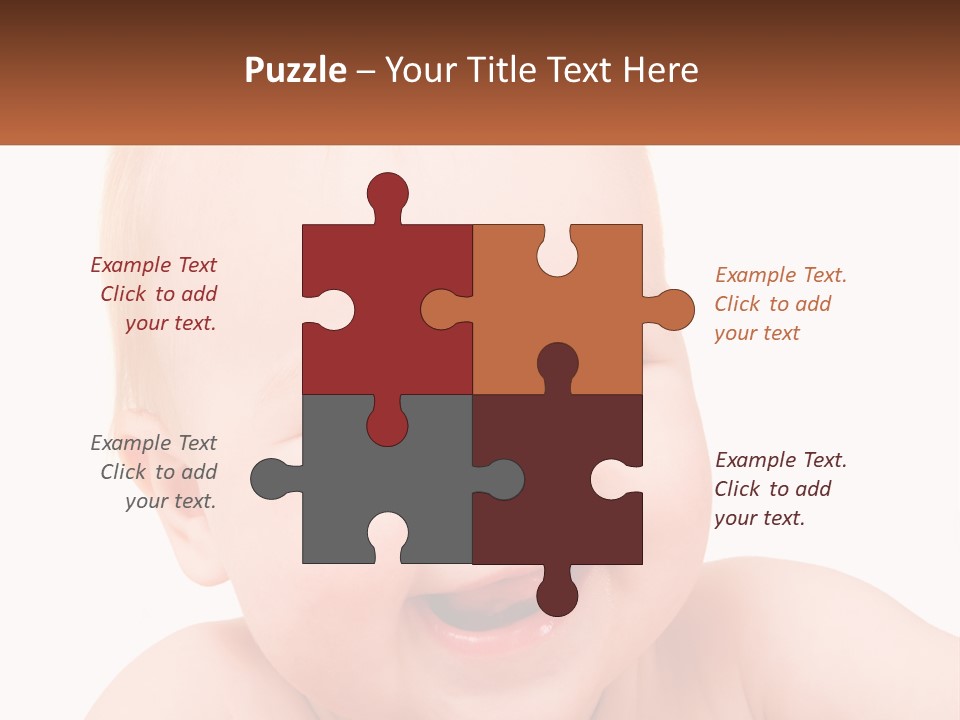 Infant Little Isolated PowerPoint Template