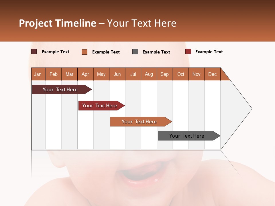 Infant Little Isolated PowerPoint Template