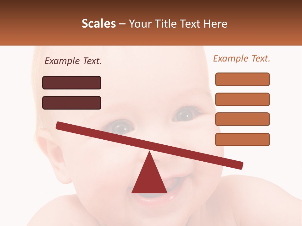 Infant Little Isolated PowerPoint Template