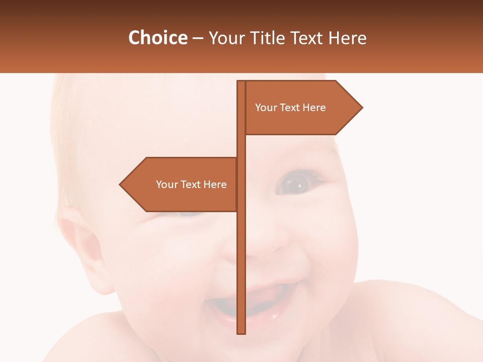 Infant Little Isolated PowerPoint Template