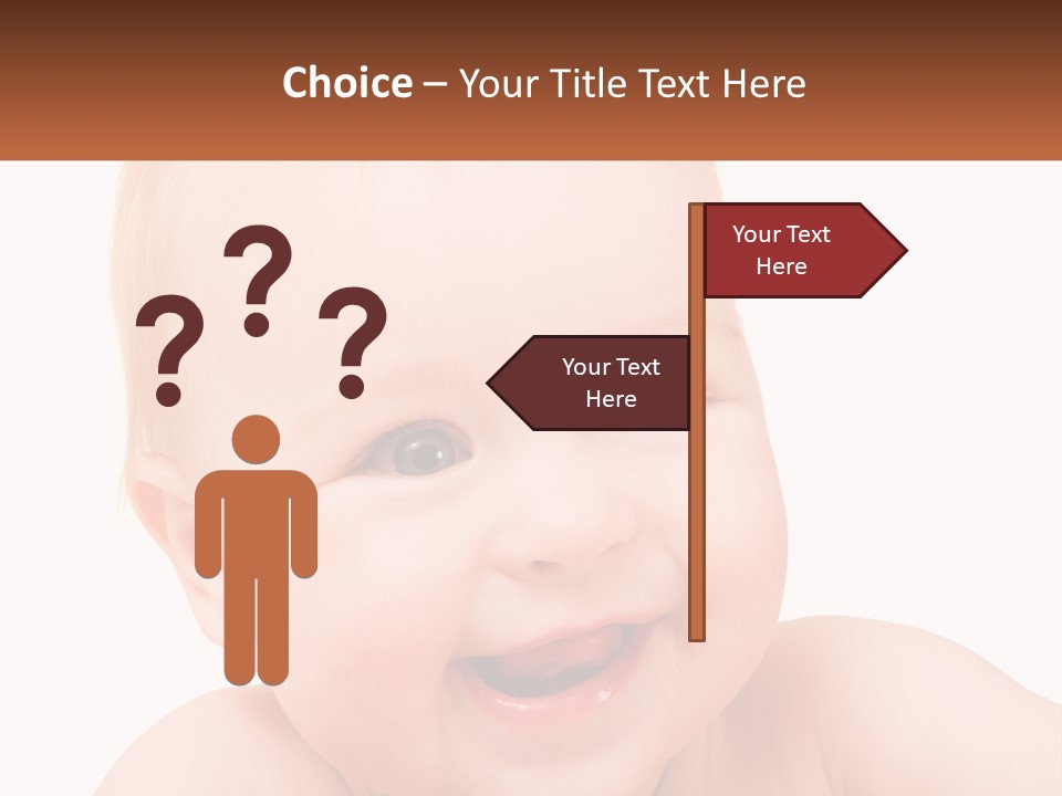Infant Little Isolated PowerPoint Template