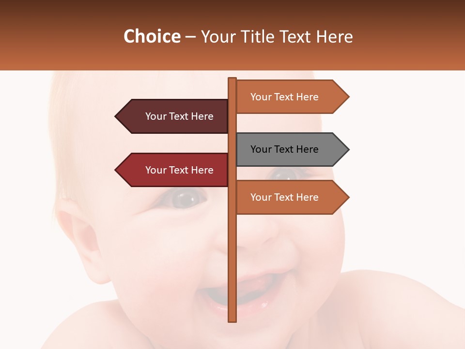 Infant Little Isolated PowerPoint Template