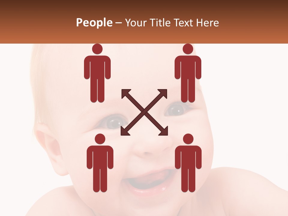 Infant Little Isolated PowerPoint Template