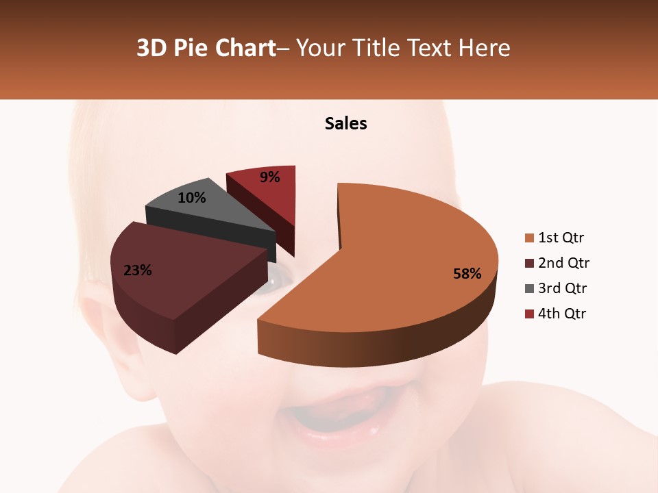 Infant Little Isolated PowerPoint Template