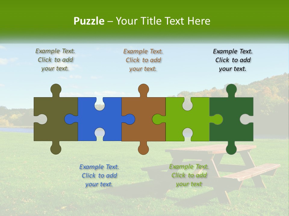 Get Together Break Picnic PowerPoint Template