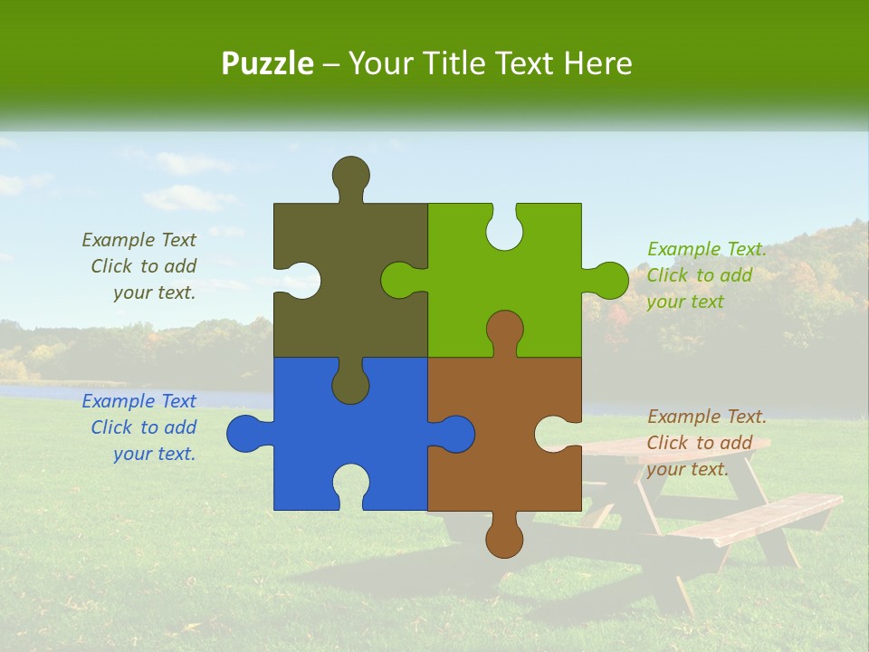 Get Together Break Picnic PowerPoint Template