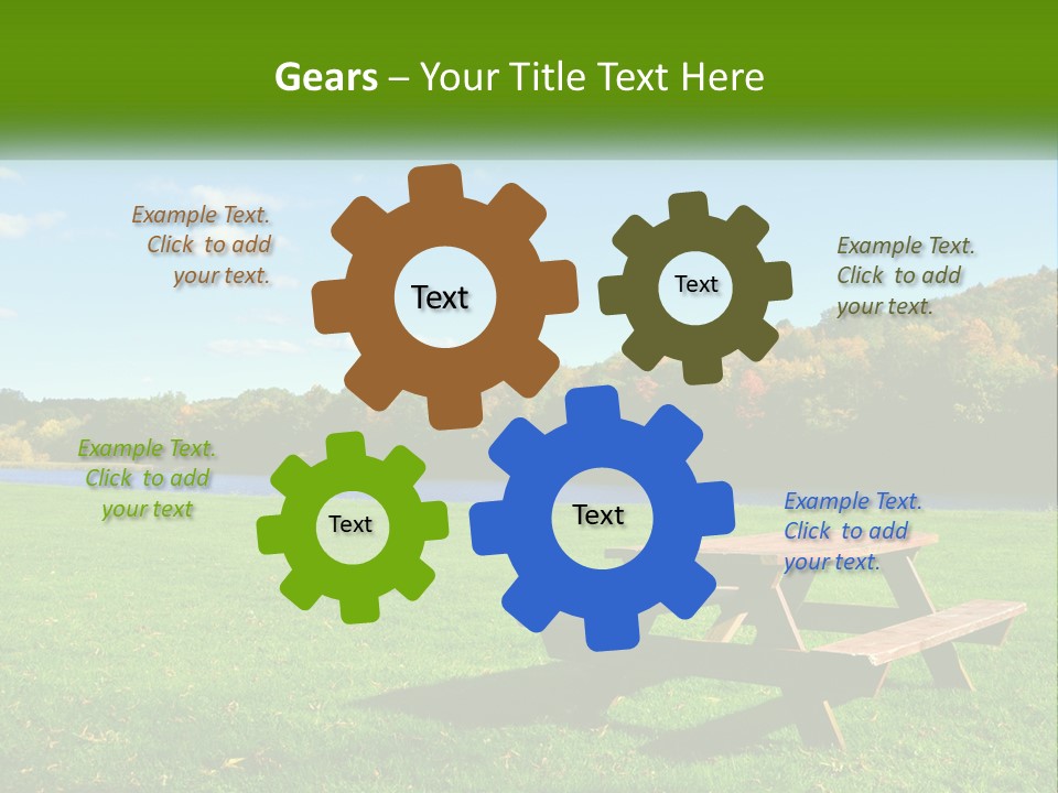 Get Together Break Picnic PowerPoint Template