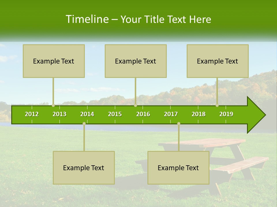Get Together Break Picnic PowerPoint Template