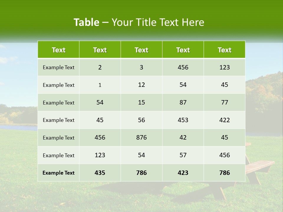 Get Together Break Picnic PowerPoint Template