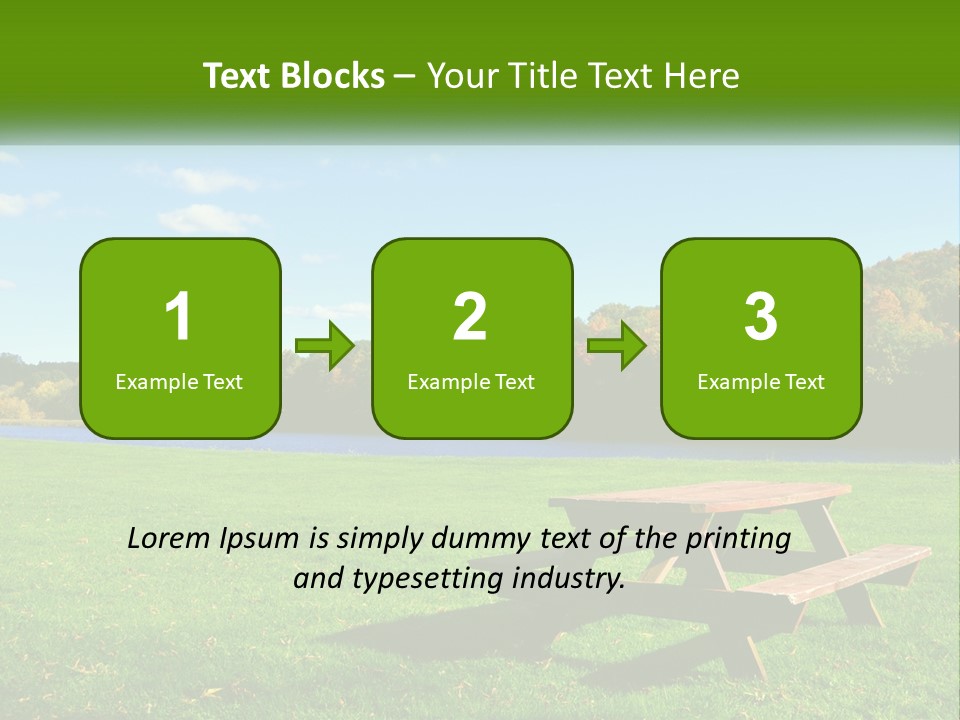 Get Together Break Picnic PowerPoint Template