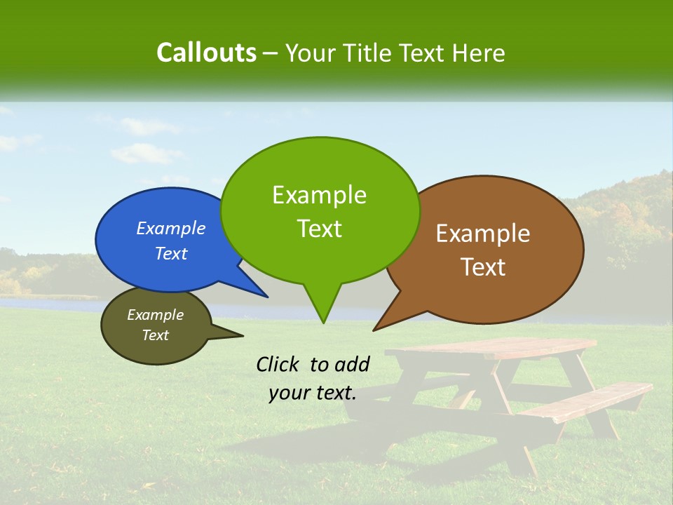 Get Together Break Picnic PowerPoint Template