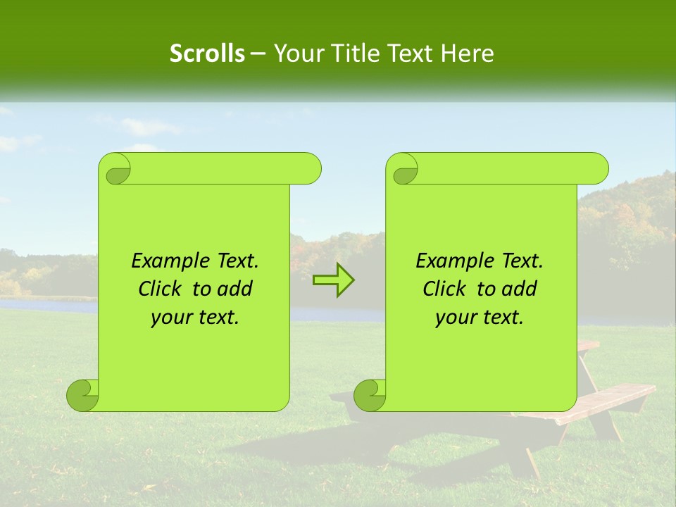 Get Together Break Picnic PowerPoint Template