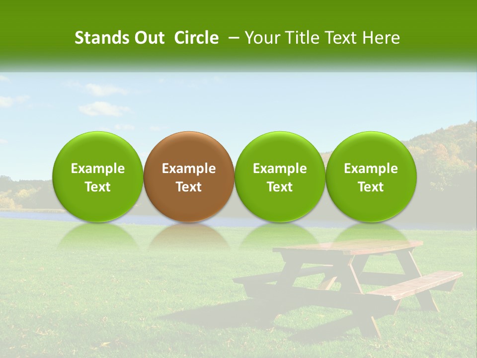 Get Together Break Picnic PowerPoint Template