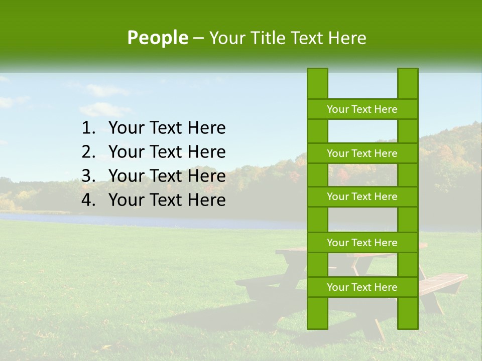 Get Together Break Picnic PowerPoint Template