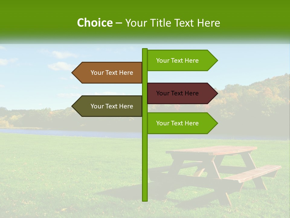 Get Together Break Picnic PowerPoint Template