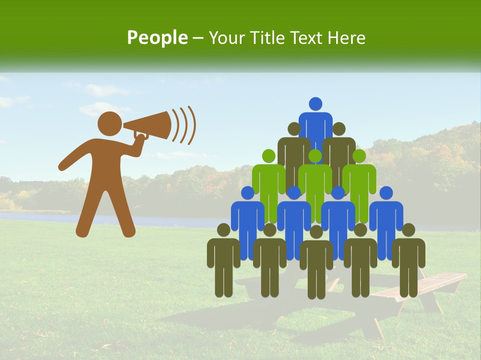 Get Together Break Picnic PowerPoint Template