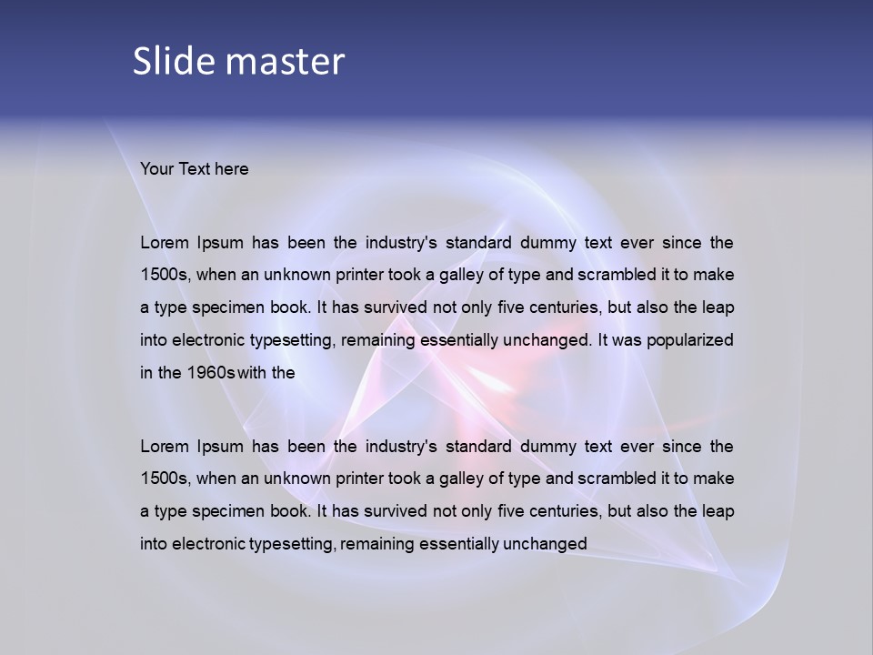 Illustration Background Art PowerPoint Template