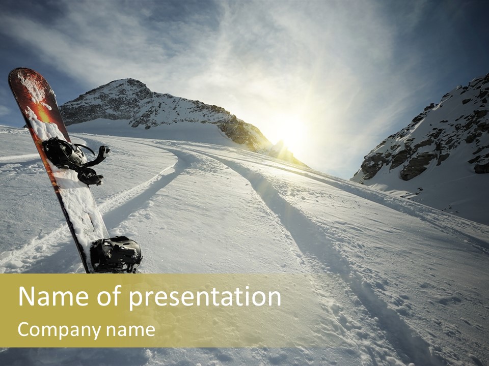 Alpen Free Snow PowerPoint Template