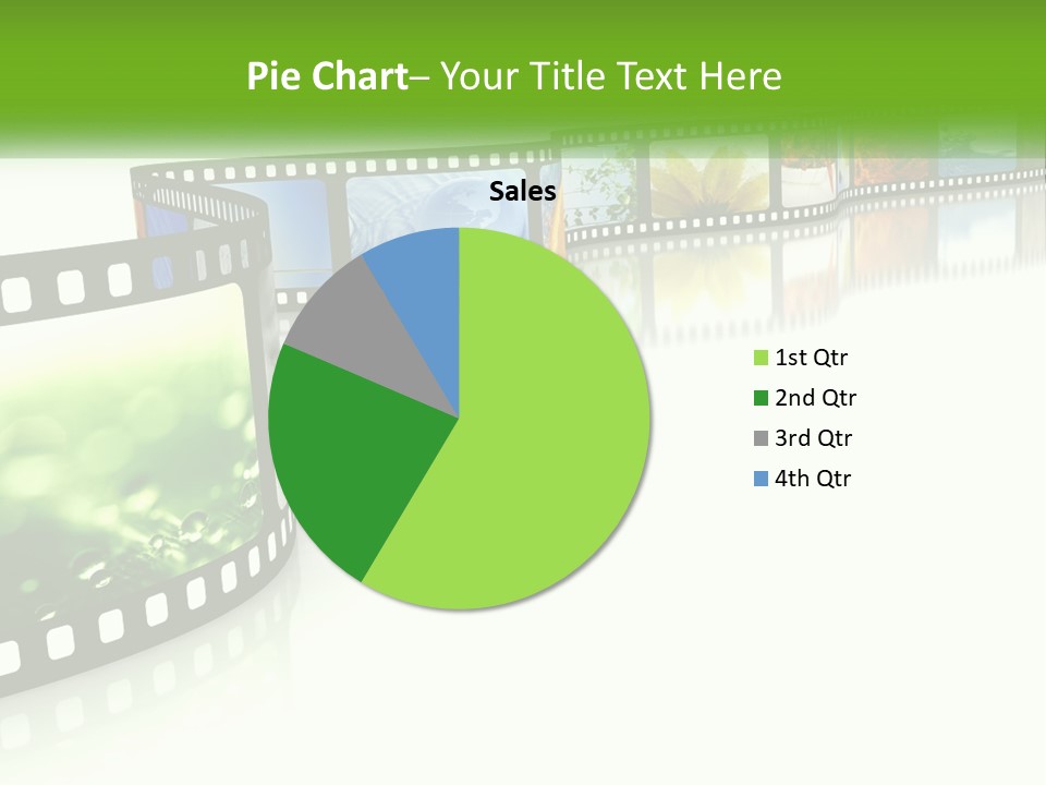 Hollywood Reflection Projection PowerPoint Template