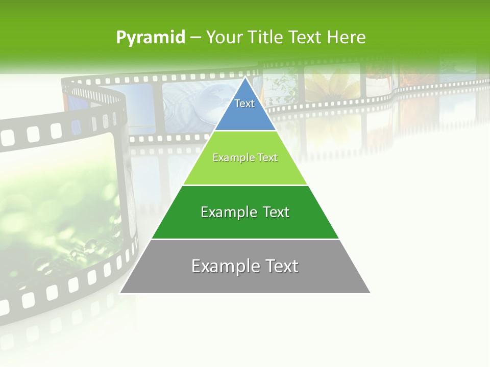 Hollywood Reflection Projection PowerPoint Template