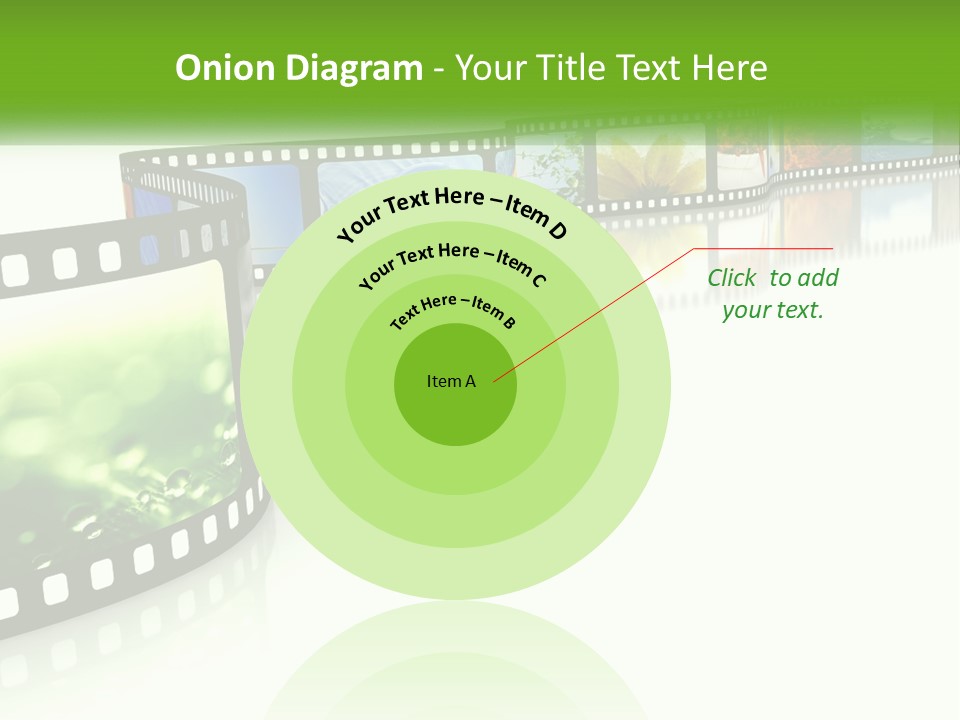 Hollywood Reflection Projection PowerPoint Template