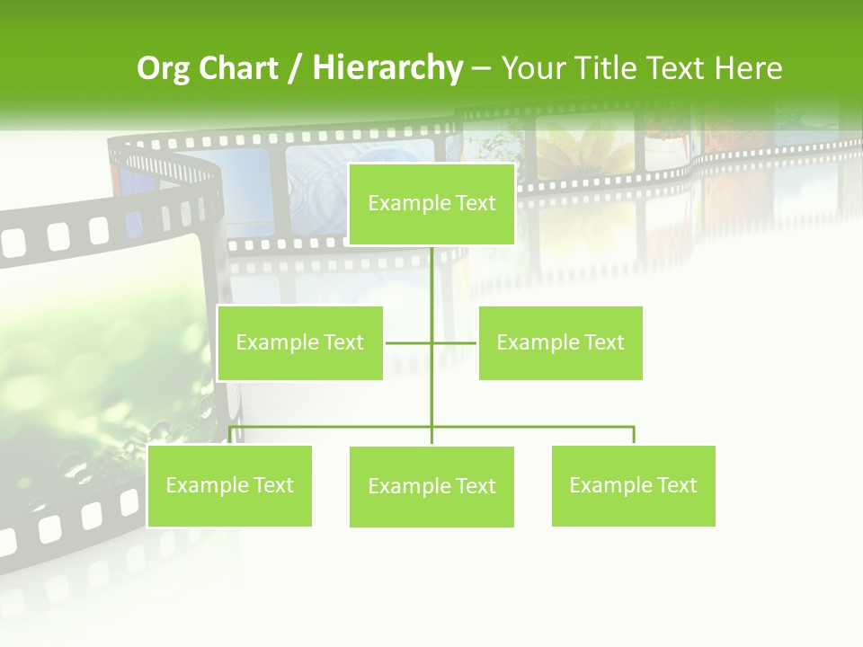 Hollywood Reflection Projection PowerPoint Template